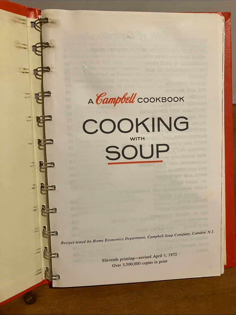 Campbell but it’s